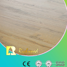 Le plancher commercial stratifié ciré de bord de cire de relief de 12.3mm E0 HDF AC3